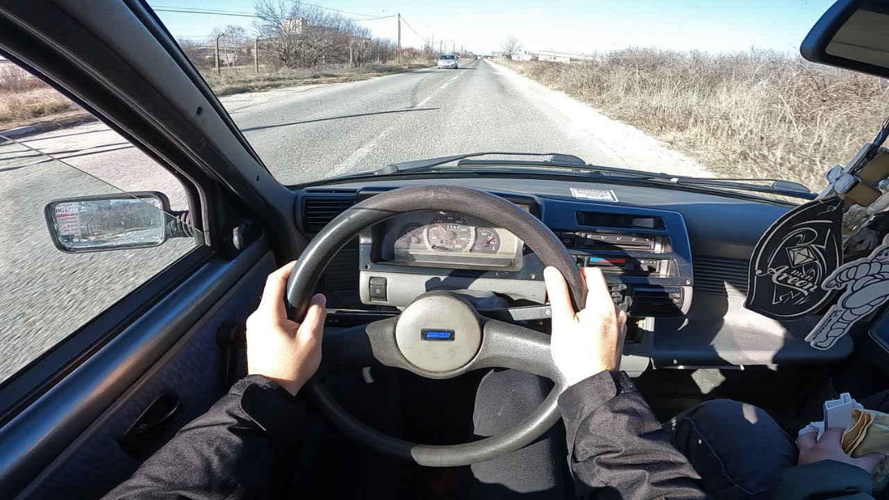 Fiat Cinquecento 900 1996 [40Hp] - POV Test Drive