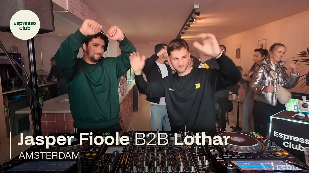 Coffee Party in Amsterdam Dance Event | Deep House mix by Jasper Fioole B2B Lothar