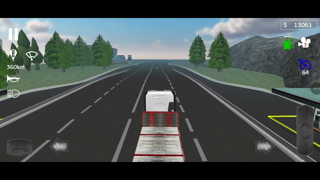 Cargo Transport Simulator GamePlay driving Nord 453HP Job received! 'Concrete floor panels' KM/H73!