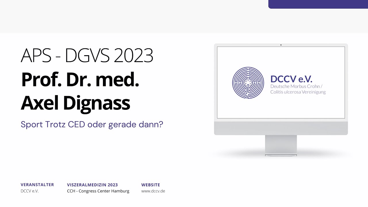 Sport trotz CED oder gerade dann?  | Prof. Dr. med. Axel Dignass | #ced