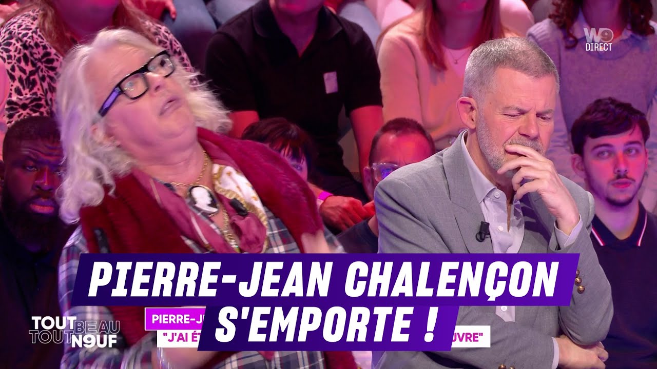 Pierre-Jean Chalen&ccedil;on s'emporte ! | TBT9