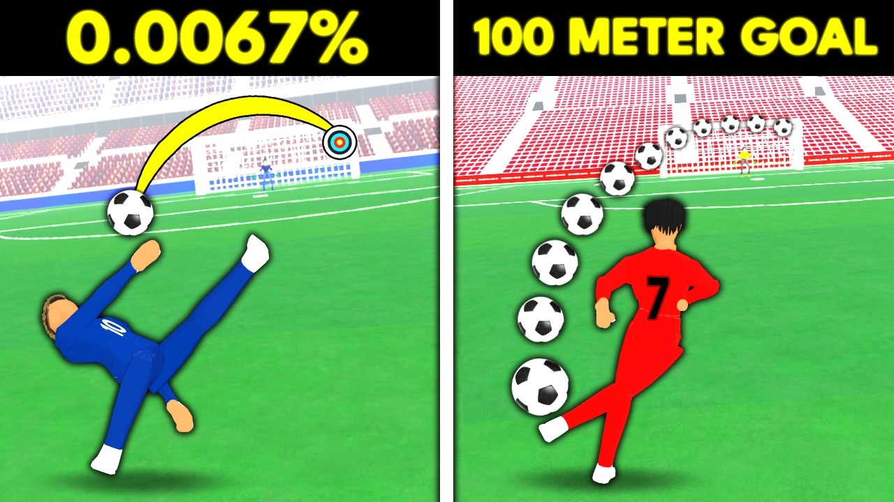 САМЫЕ СЛОЖНЫЕ ГОЛЫ в Realistic Street Soccer! (Roblox)
