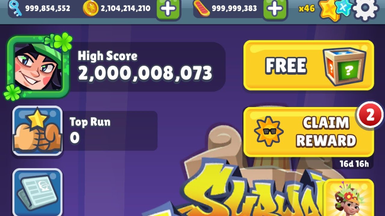Subway Surfers Rome Gameplay | High Score Run | Endless Runner Game