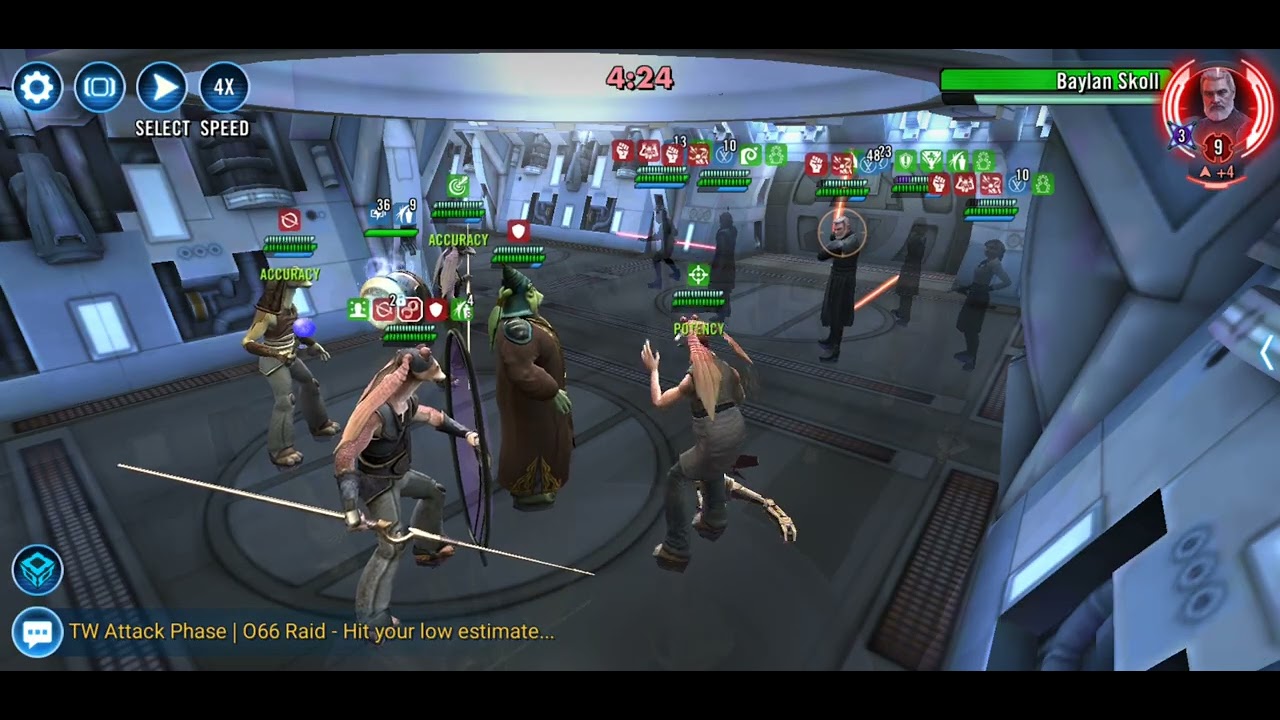 TW Counter | r5 Gungans (Boss Nass omicron) vs Baylan
