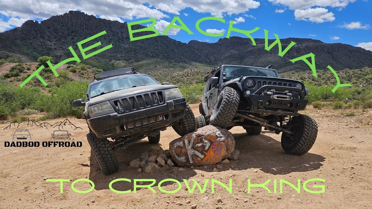 The Backway to Crown King, another badge down!