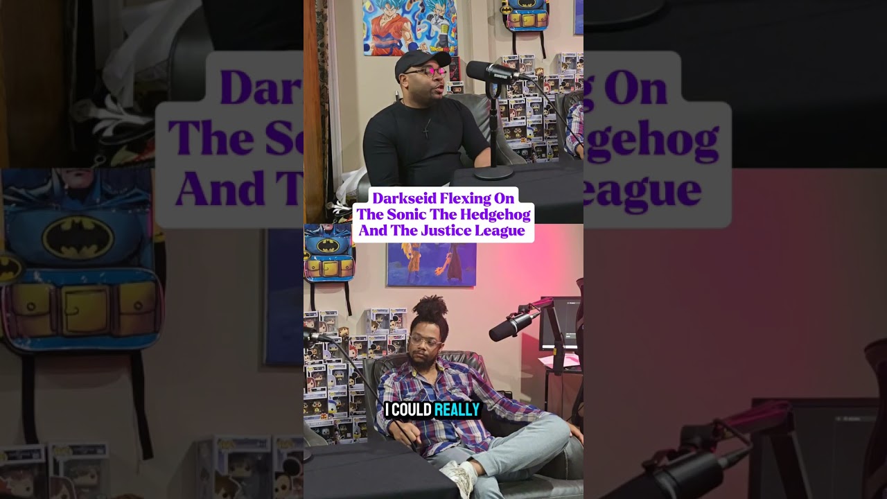 Darkseid Flexing on The Justice Leage and Team Sonic