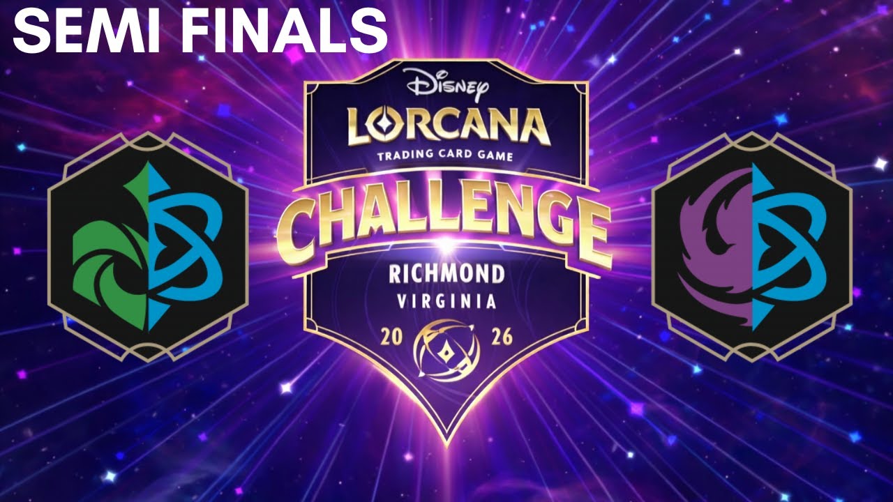SEMI FINALS | EMERALD SAPPHIRE VS. AMETHYST SAPPHIRE | DISNEY LORCANA RICHMOND VIRGINIA 2026