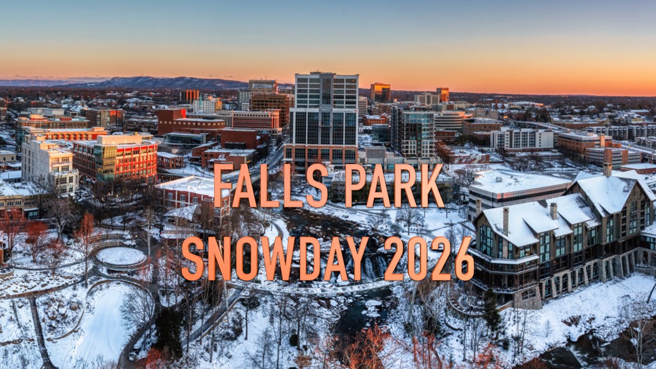 FALLS PARK SNOWDAY - GREENVILLE SC