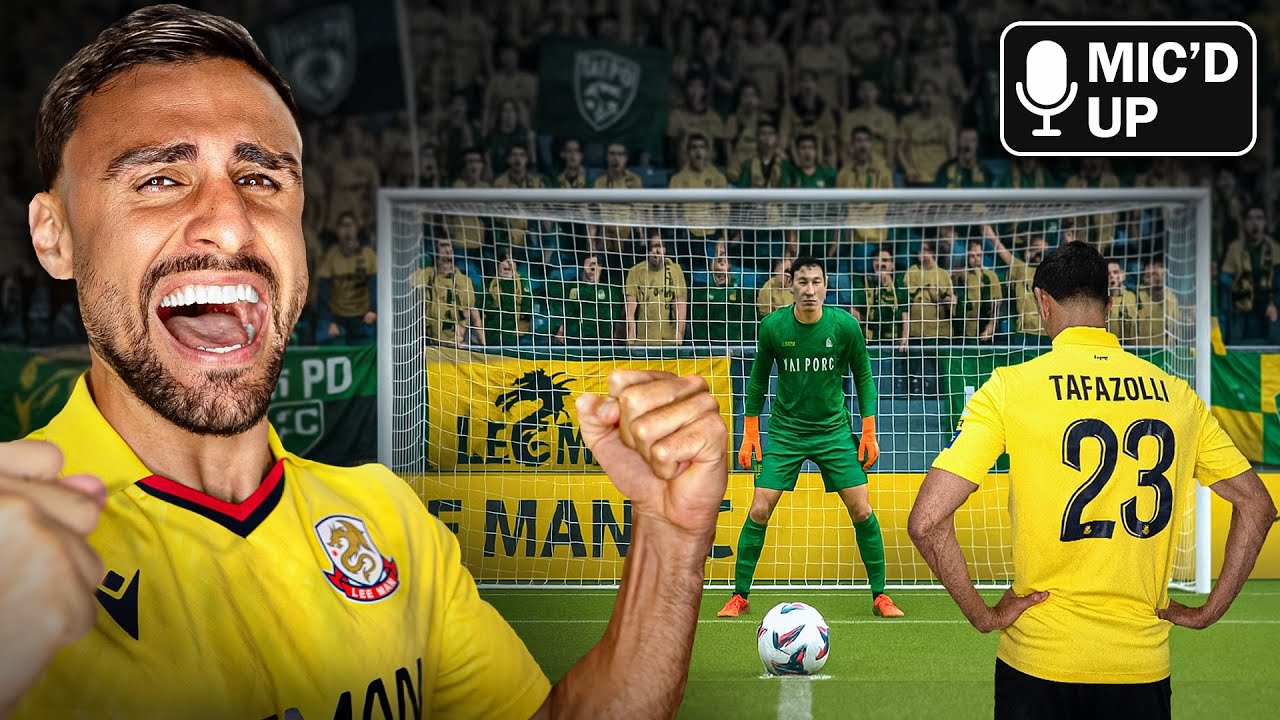 Mic’d up in a MASSIVE Semi-Final.. I took a PENALTY