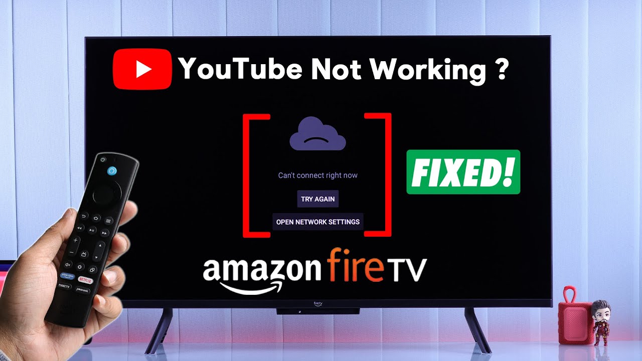 Amazon Fire TV YouTube Not Working? - How to Fix!