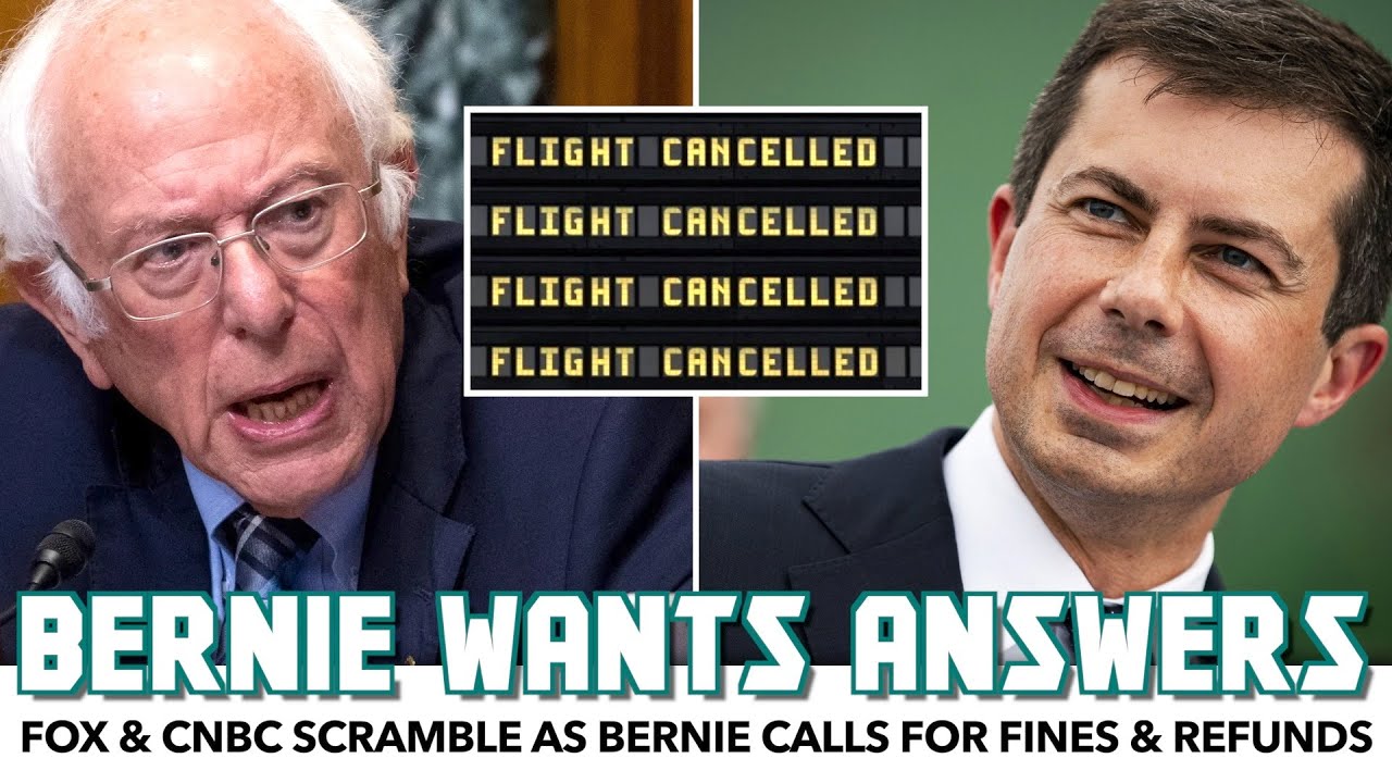 Fox & CNBC Scramble As Bernie Tells Buttigieg To Punish Airlines & Refund Tickets