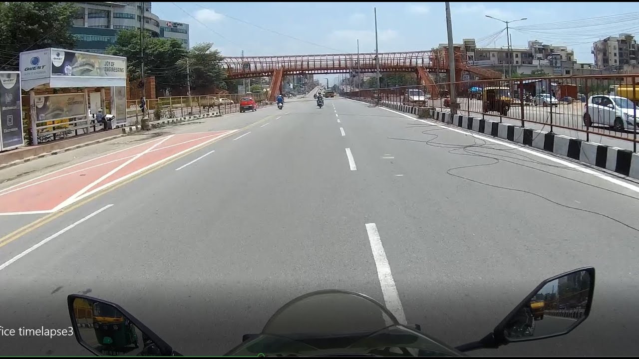 Experience to remember - Bangalore outer ring road during #unlock