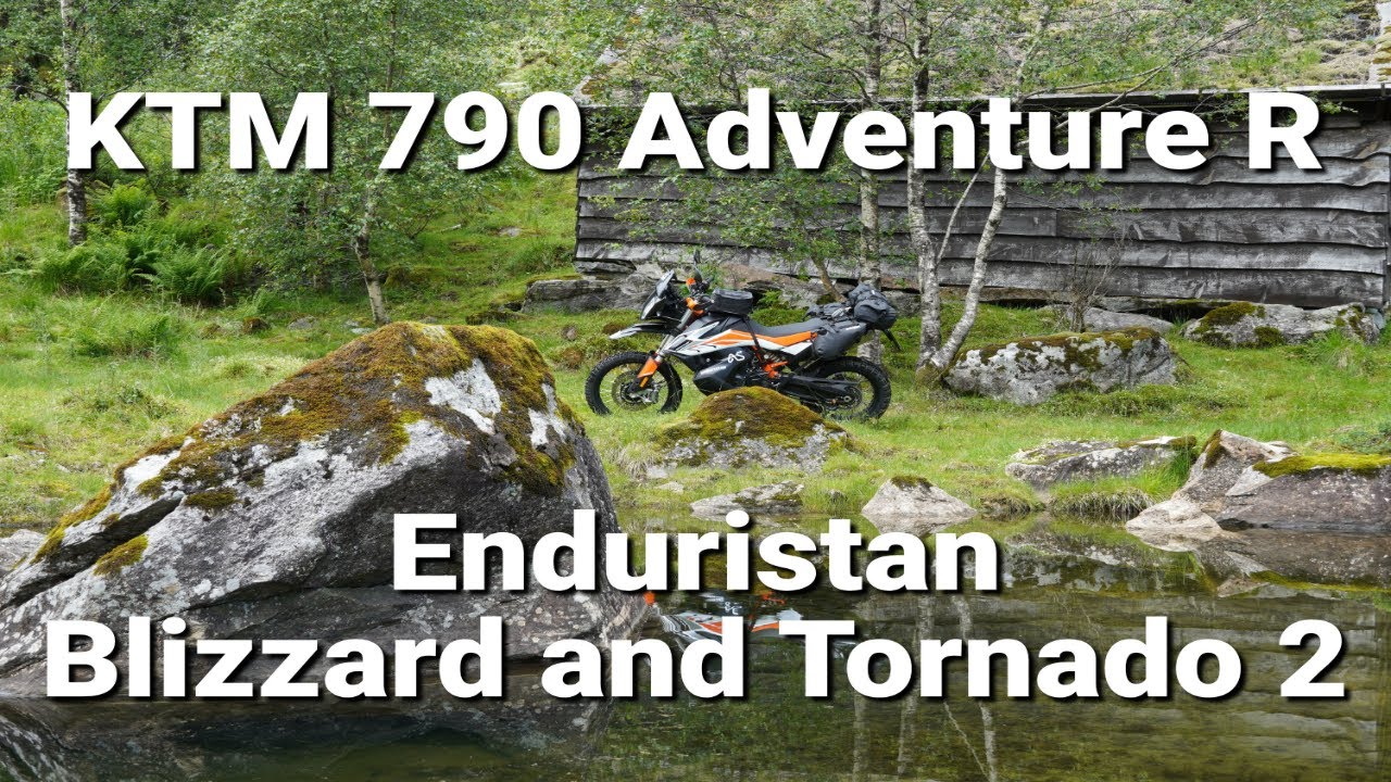 KTM 790 Adventure R - Softbags from Enduristan - Blizzard L & Tornado2