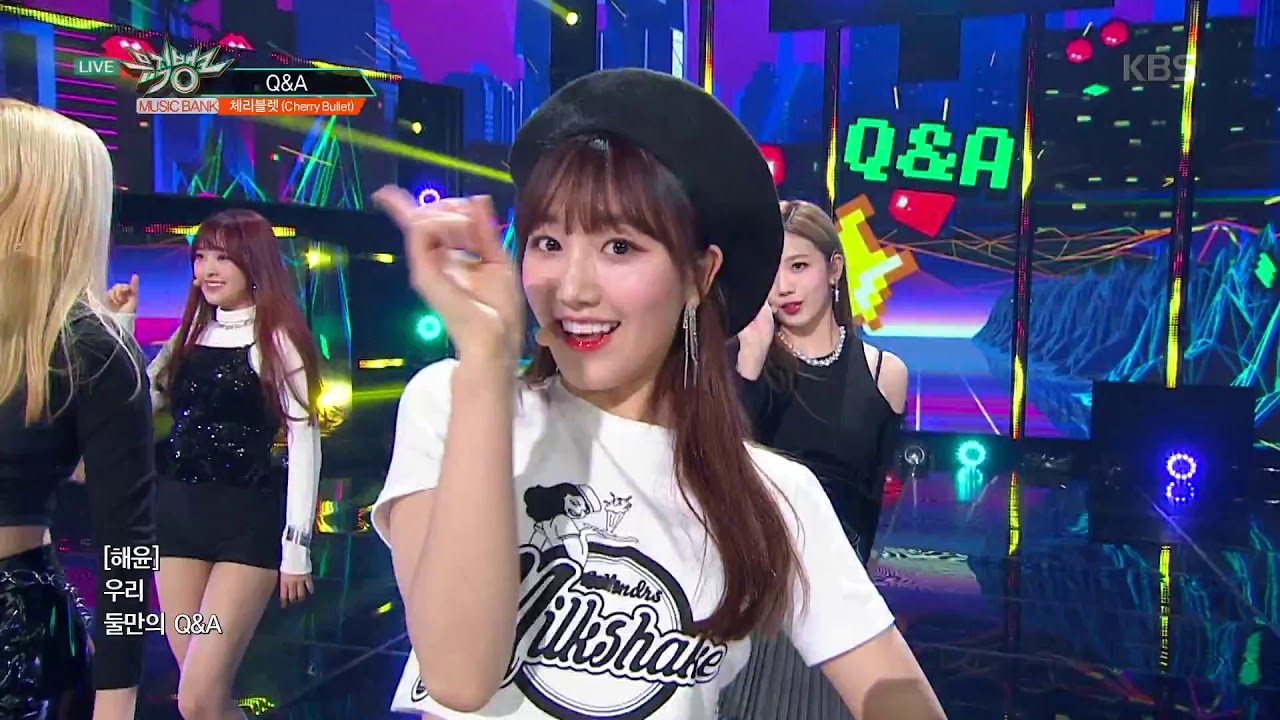 뮤직뱅크 Music Bank - Q&A - 체리블렛 (Cherry Bullet) .20190222