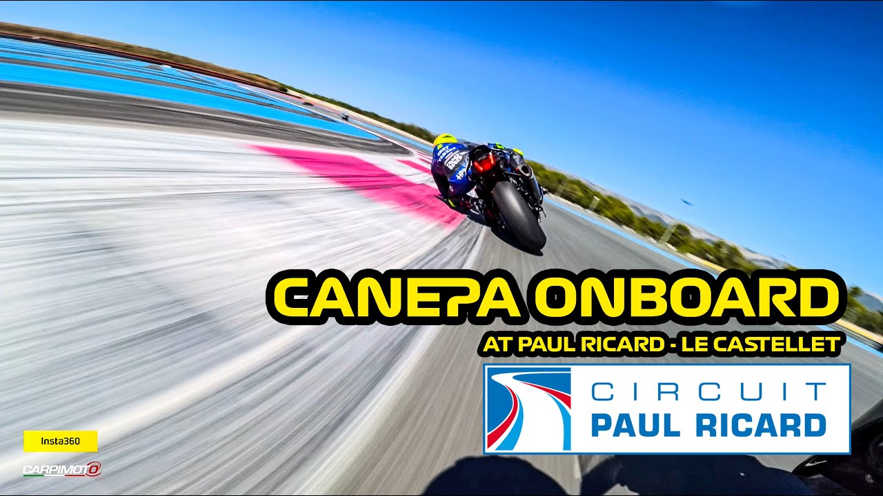 Canepa onboard the YART Yamaha R1 at Bol d'Or 2024