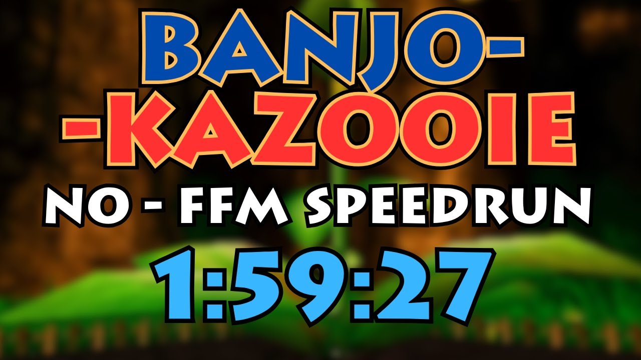 Banjo-Kazooie Speedrun | 100% No-FFM (N64) | PB of 1:59:27