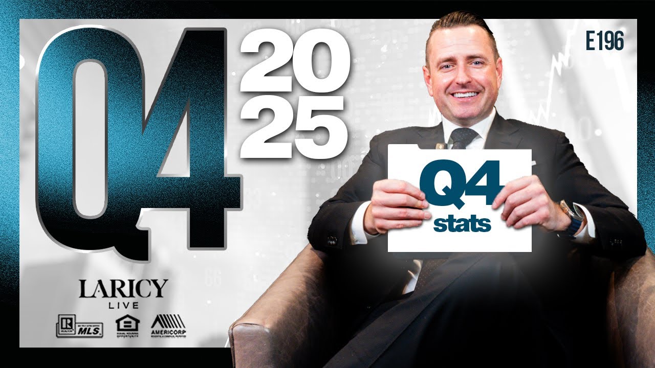 Q4 2025 Real Estate Numbers - Closings, Market Time, Months of Inventory & Prices | Laricy Live E196