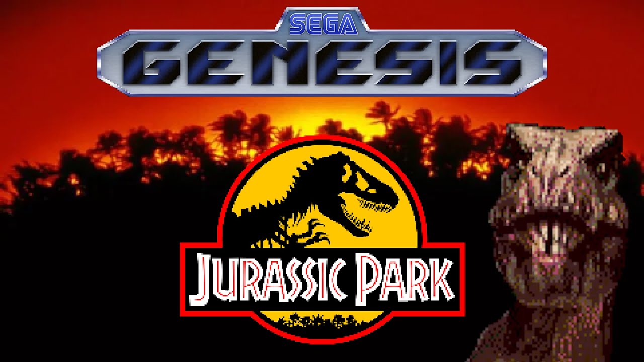 Jurassic Park on the Sega Genesis