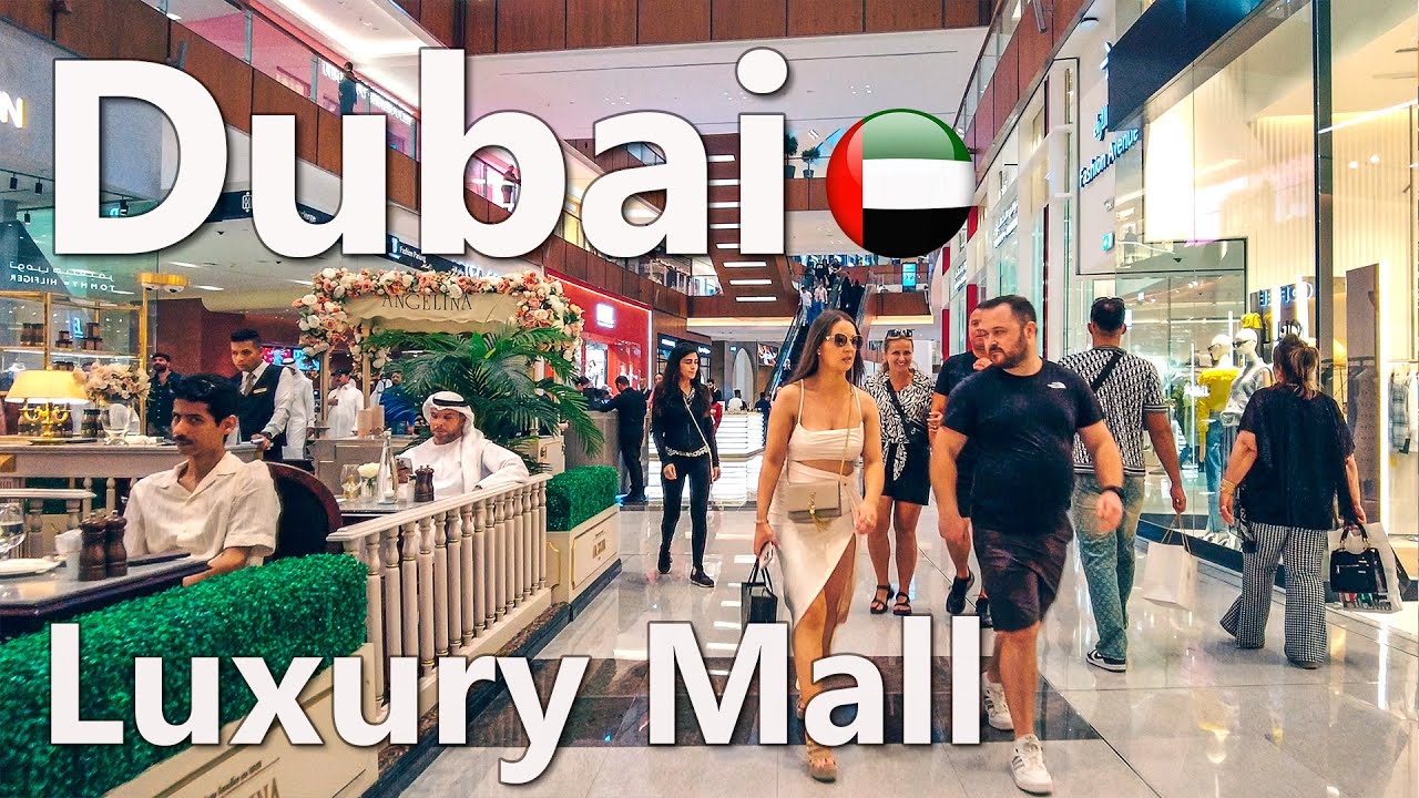What is the Biggest Mall in the World Hiding? DUBAI MALL Walk 4K🇦🇪