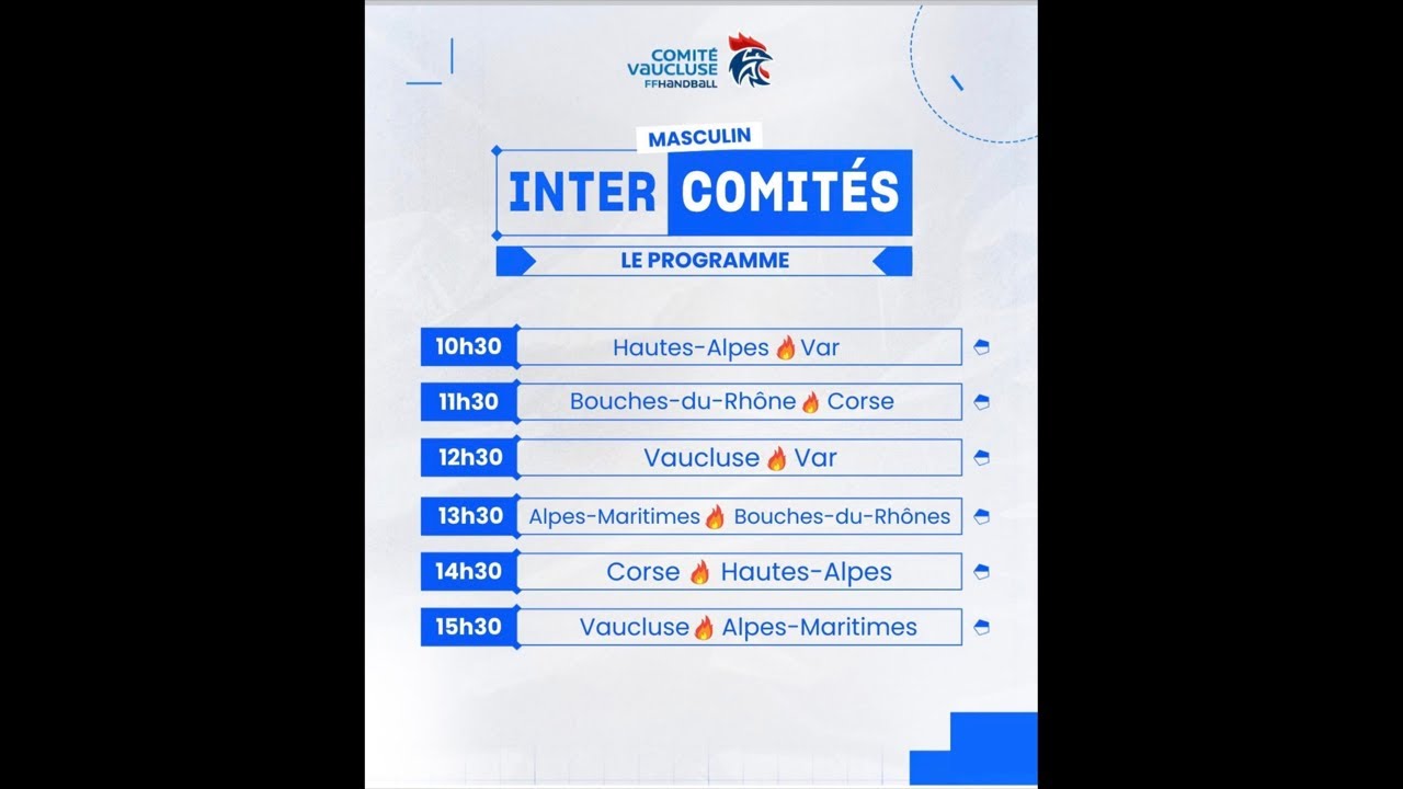 INTER COMITÉ 2012 VAUCLUSE - VAR