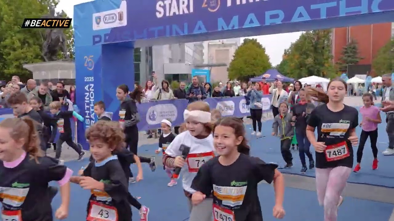 BeActive - Day 6  - PRISHTINA MARATHON - European Week of Sports in Kosovo