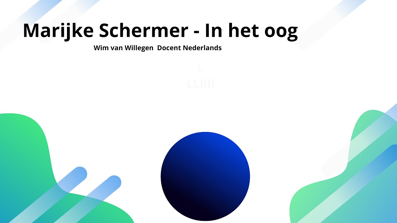 Marijke Schermer - In het oog