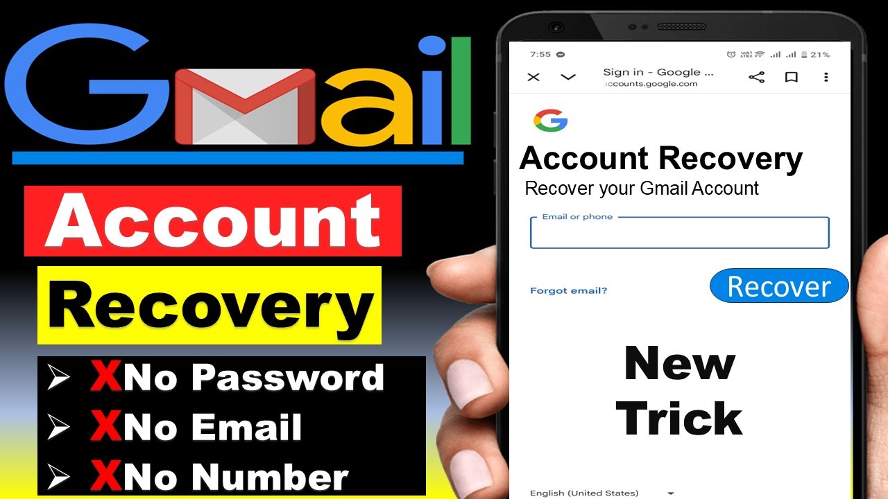 Gmail Account Recovery Kaise Kare | How to Recover Gmail Account | Gmail Recovery