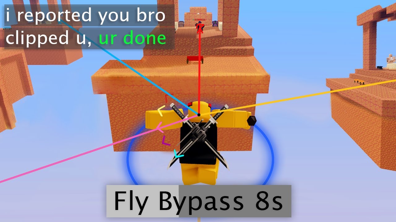 I got banned from bedwars for exploiting....