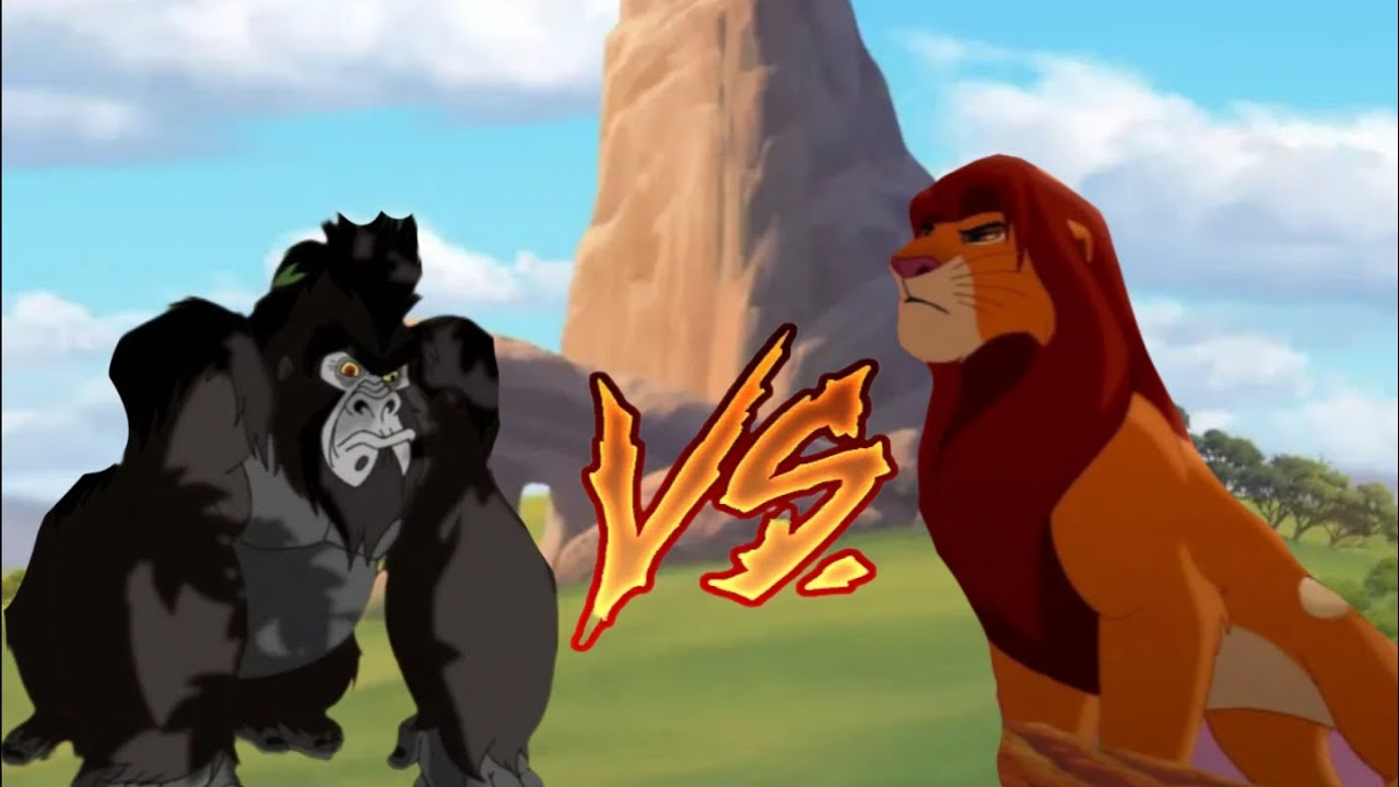 Simba 🦁 vs Tublat 🦍 . Симба 🦁 vs Тублат 🦍