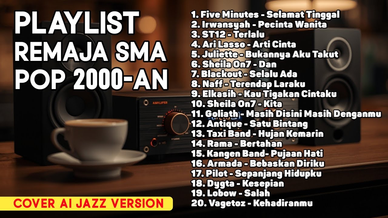 Playlist Nostalgia Pop Indonesia 2000-an 🎵 Lagu Favorit Sepanjang Masa (cover ai)