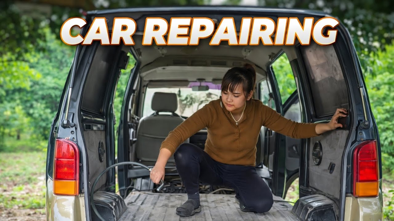 Old Car Interior Repairing | Van Repair Work Step by Step❤️