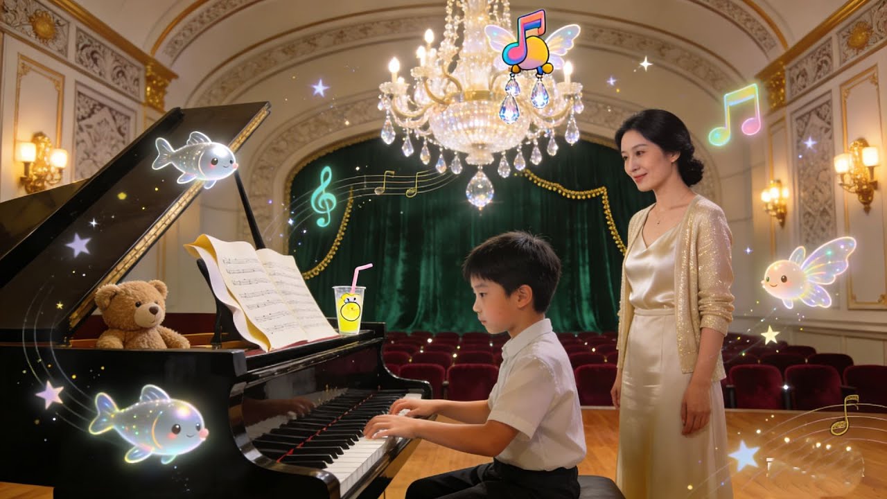 Bekar bir annenin otizmli oğlu, dünyayı şok eden bir müzik parçası çaldı.#250225wdB2