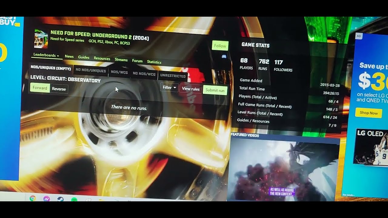 How to Upload a Speed Run.