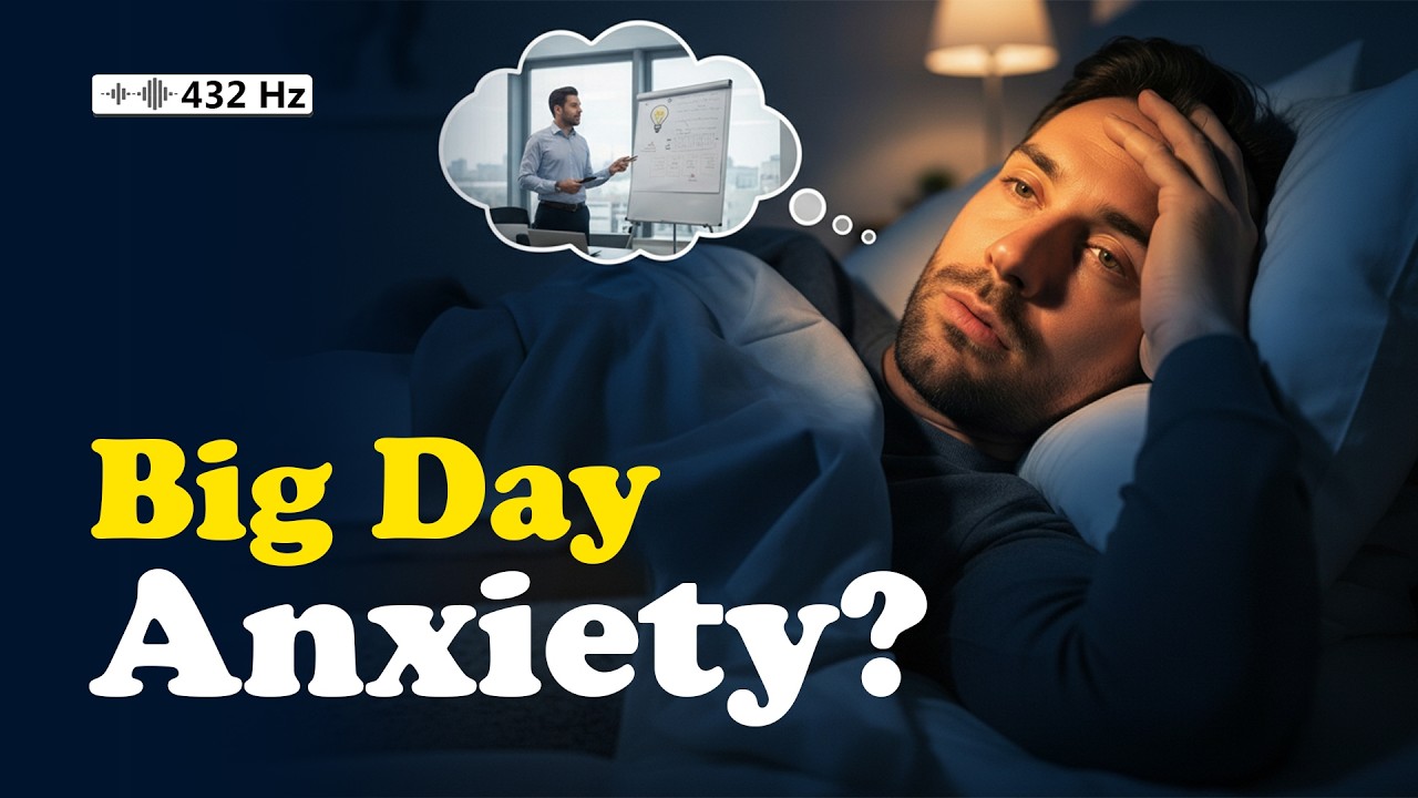 Big Day Tomorrow? Don’t Let Anxiety Ruin your Sleep