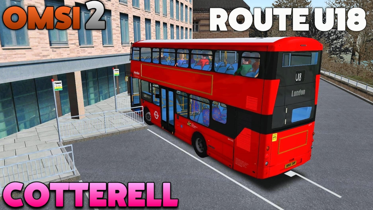 OMSI 2 Let's Play #45 | London Citybus Gemini 3 B5LH [BETA] | Cotterell: Route U18