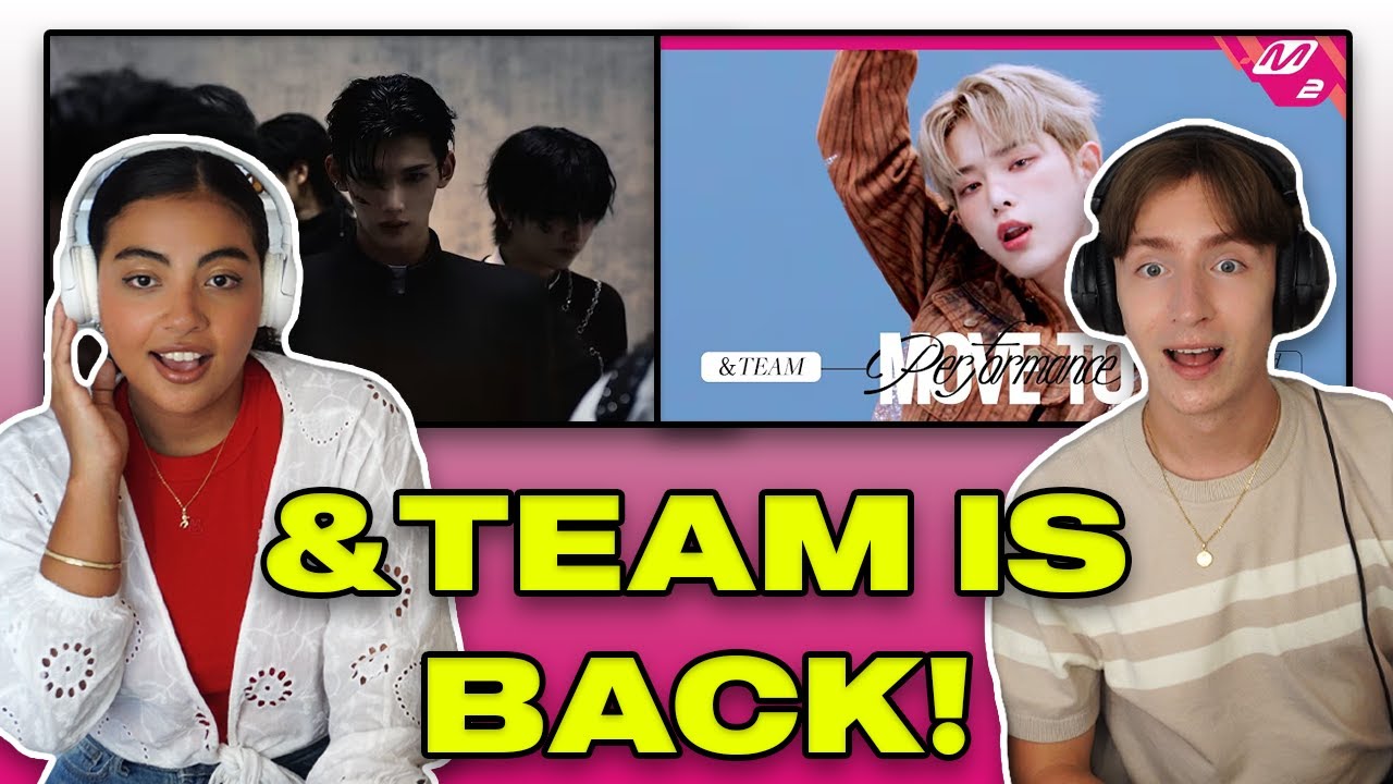 Music Producer Couple Reacts to &TEAM 'Go in Blind' MV & Run Wild [MOVE TO PERFORMANCE]
