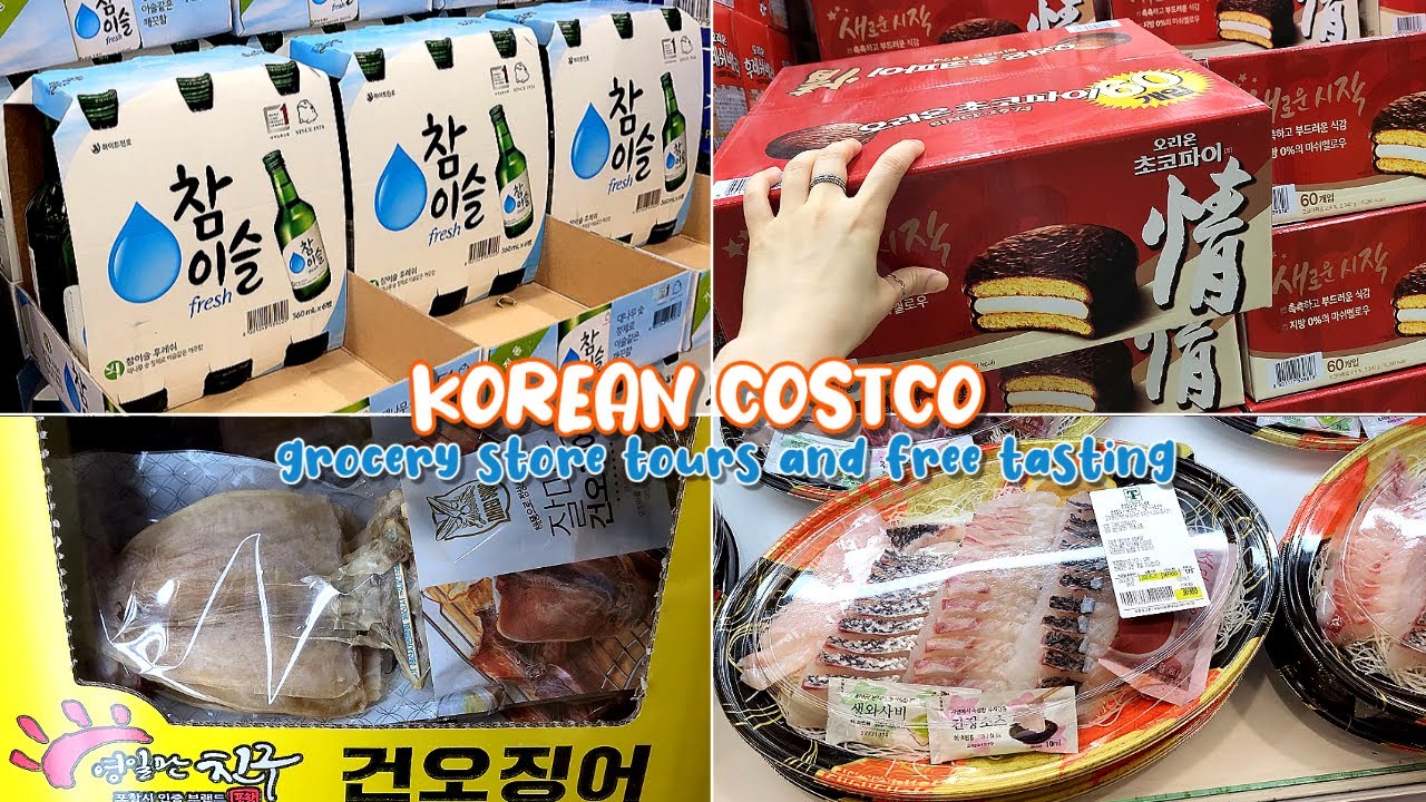 Korean Costco | EMART | TRADERS Korean Supermarket Tour | Shopping in Korea