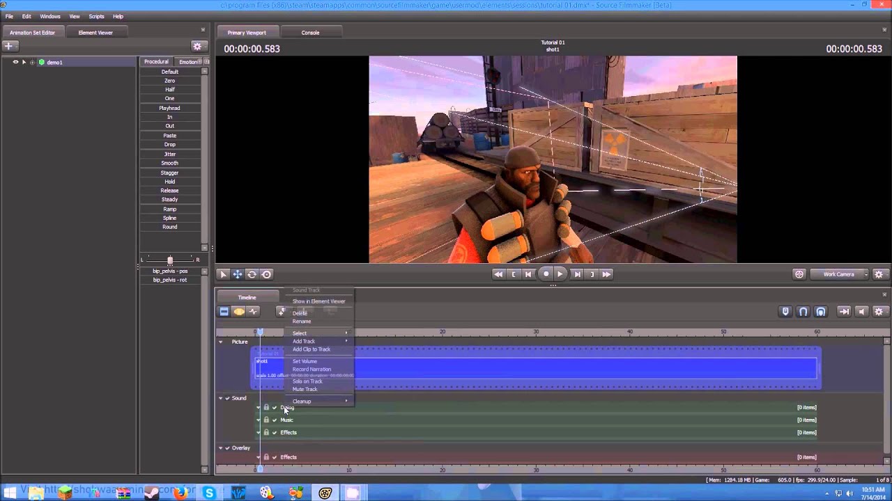 SFM: How to extract phonemes (Lip Sync) 01