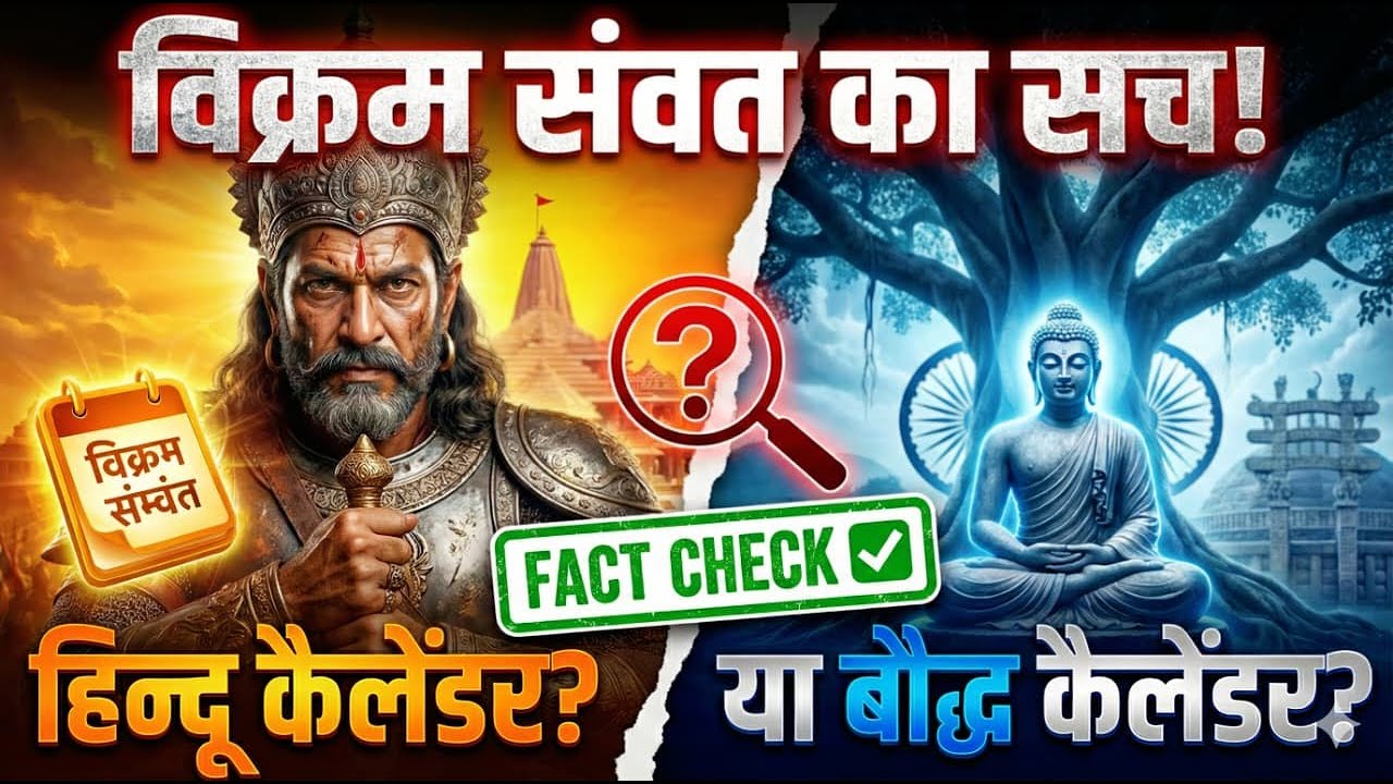 विक्रम सम्वत  का सच  | Is Vikram Samvat Calendar a Buddhist Calendar? Fact Check ✅