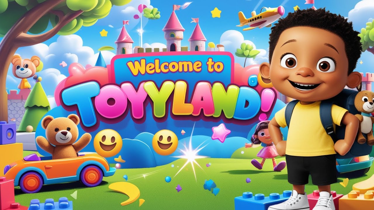 🎉 Welcome to Toyland! | Fun & Magical Kids Song 🚗🧸