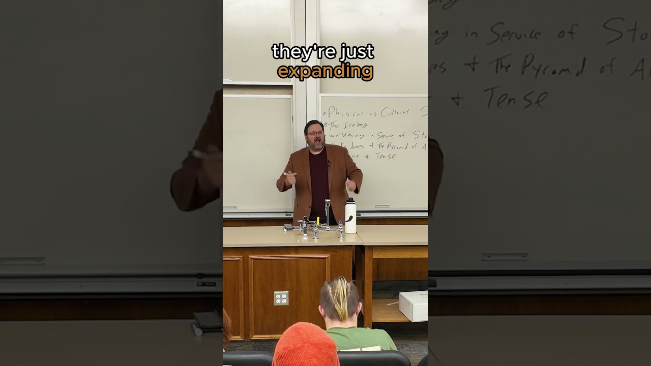 What You Need To Build A World - Brandon Sanderson's Writing Lecture #8 #writing #worldbuilding