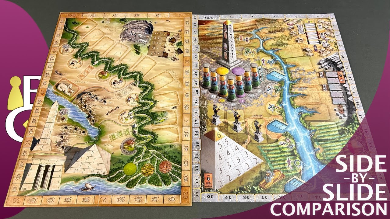 Egizia — Side-by-Slide Board Game Comparison 👥