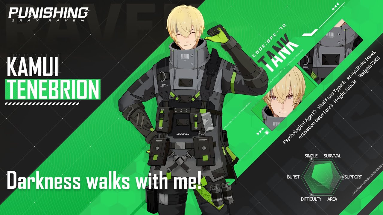 Kamui Tenebrion | Punishing: Gray Raven