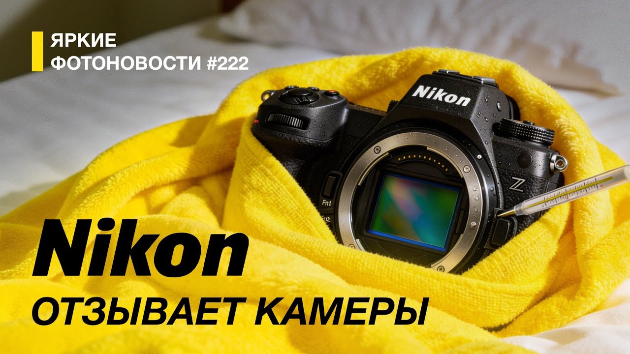 Яркие Фотоновости #222 Nikon отзывает камеры. Последний Canon 5D IV. Яркий Фотофест и другие новости