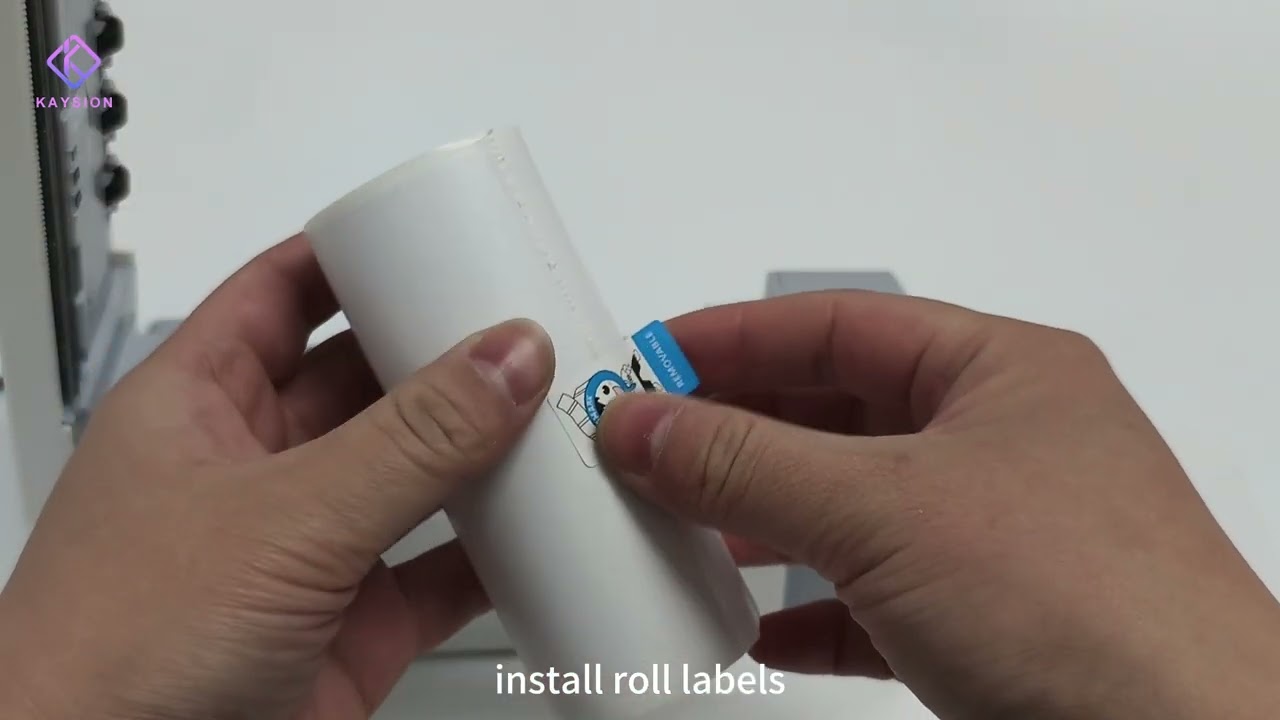 How to Load Paper into the SK45 Printer