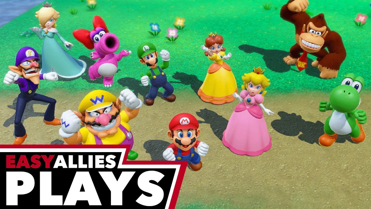 Easy Allies Plays Mario Party Superstars - Sticker Spam