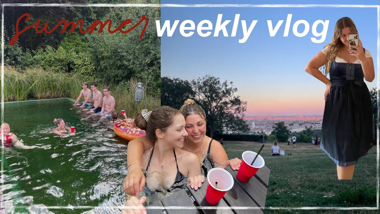 summer weekly vlog🎂*Book Talk, Dirndl Shopping, Birthday Party & viel am plaudern*🌼📘💌 // Lisa.Sophie