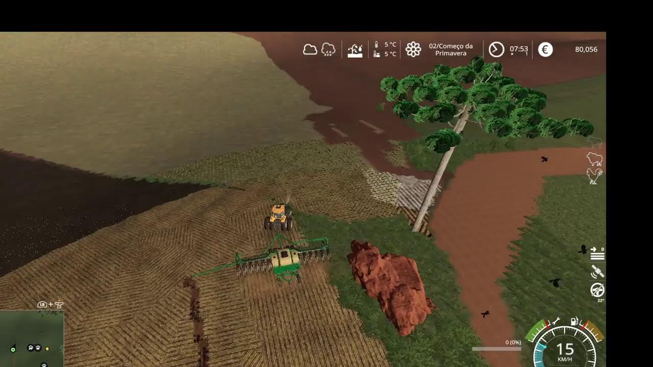 FS19 MAPA NOVA ESTANCIA ao vivo EP6