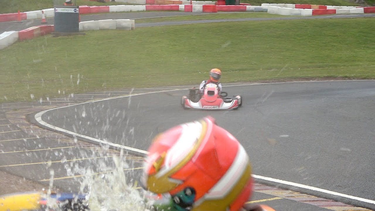SPLASH N CRASH.... Ultimate Karting Champs. 2022 Rd 4, Rowrah, Senior Rotax