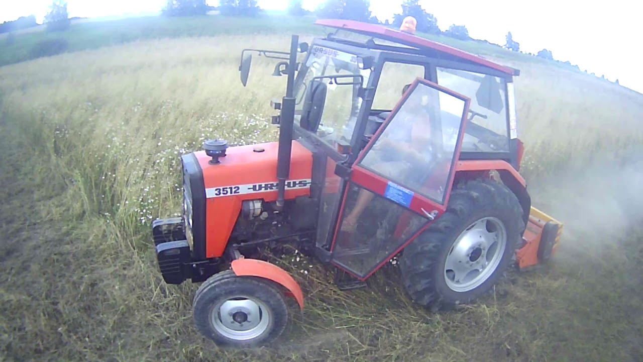 Koszenie KOSIARKĄ BIJAKOWĄ (URSUS 3512)